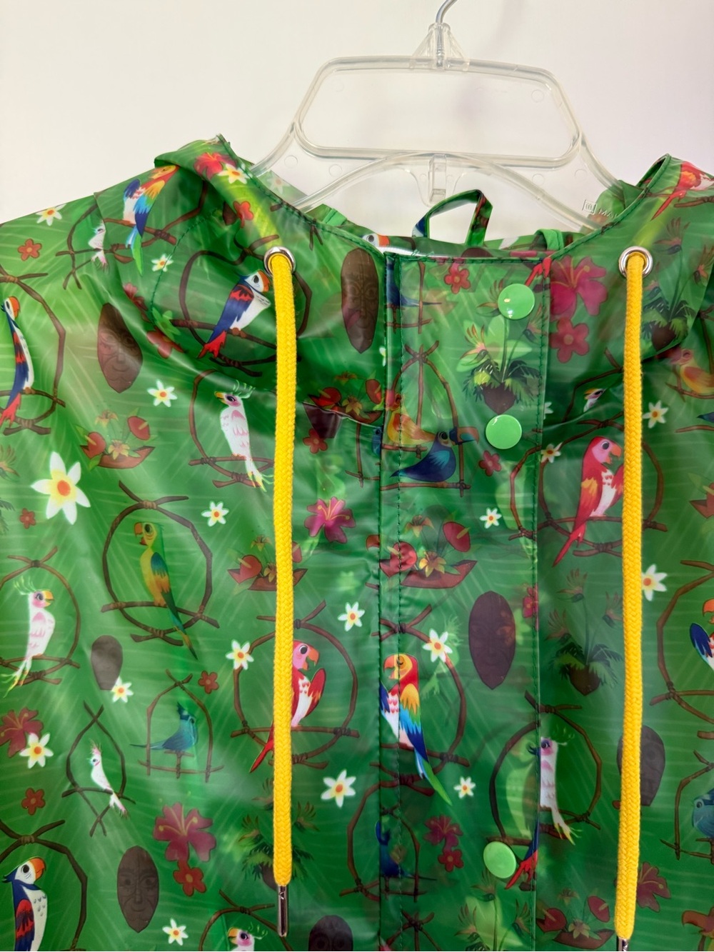 Disney Enchanted Tiki Room Rain Jacket - Picture 2 of 4